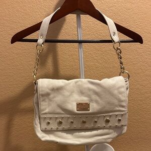 Michael Kors Vintage Leather Handbag Cream